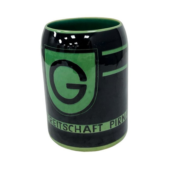 Image 1 of Ceramic tankard Hedwig Bollhagen 19. Grenzbereitschaft Pirna Germany (GDR), 1960s