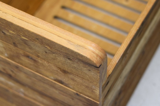 Image 1 of LIT À BASCULE UNIQUE EN BOIS DE RÉCUPÉRATION PAR PIET HEIN EEK