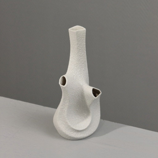 Sgrafo Modern Design Peter Müller - Vase Porzellan Biomorph Deutschland 1960S