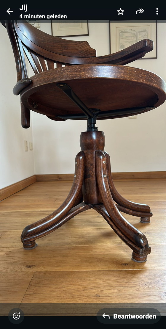 Image 1 of Captains chair captains chair thonet swivel
