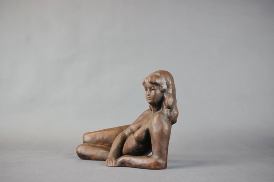 Image 1 of Grande statuetta di Act di Bohumil Kokrda, Cecoslovacchia, anni '80