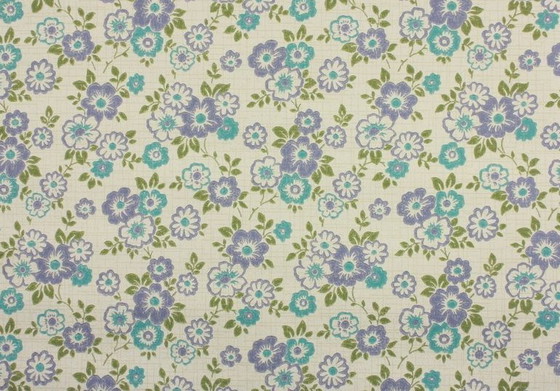 Image 1 of 7075 Vintage 1970s Paper Wallpaper With Flowers