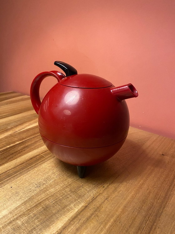 Leifheit Galileo Brocca Termica di Slany | Design Space Age | Thermos Vintage Rosso – Accessori da cucina (photo 5 of 10)