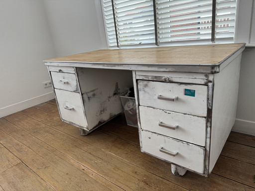 Two vintage Gispen desks