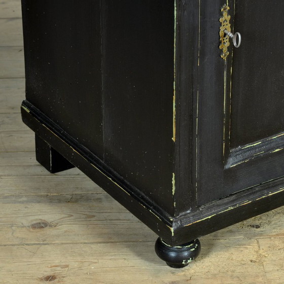 Image 1 of Black Pine cabinet, circa 1900