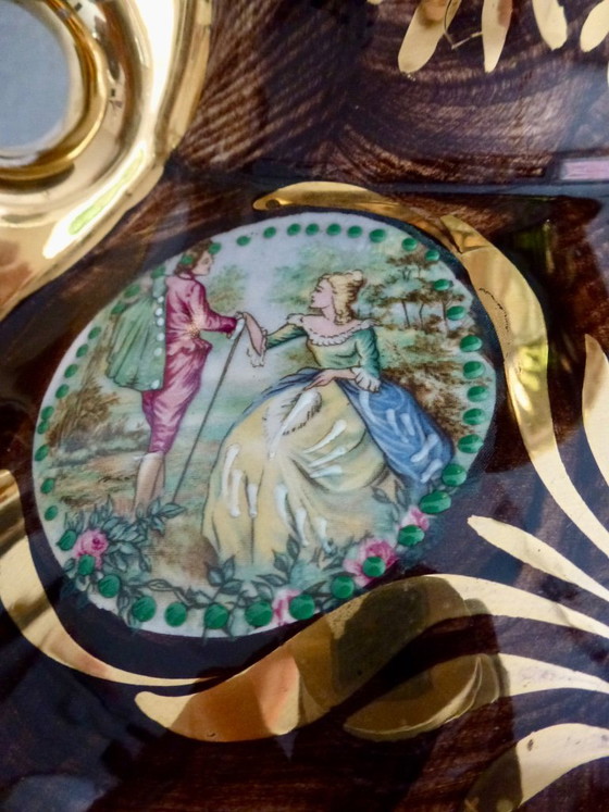 Zéér Grote Fragonard Vaas, In Uitstekende Staat. – Hubert Bequet, Vazen, Ceramic (photo 6 of 13)