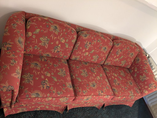 Vintage 2 and 3 seater sofas