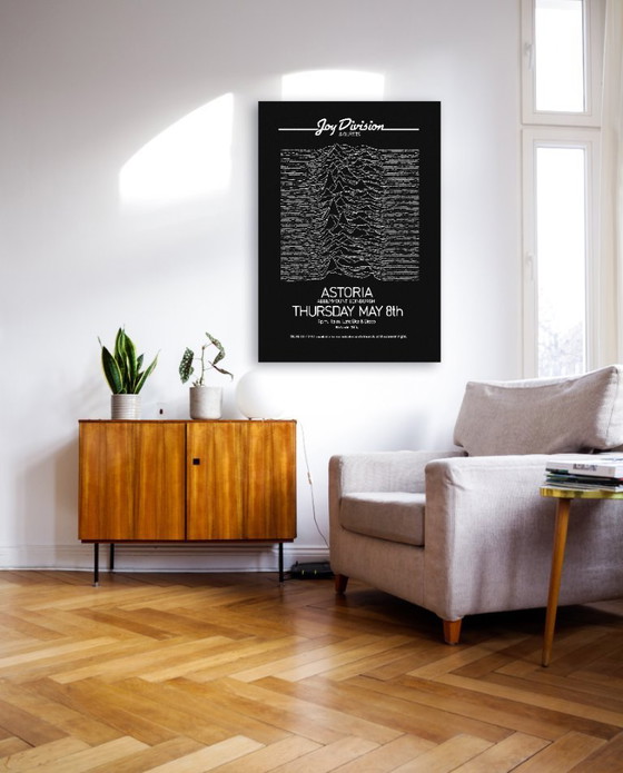 Image 1 of Joy Division concert poster at the Astoria - 70 × 100 cm