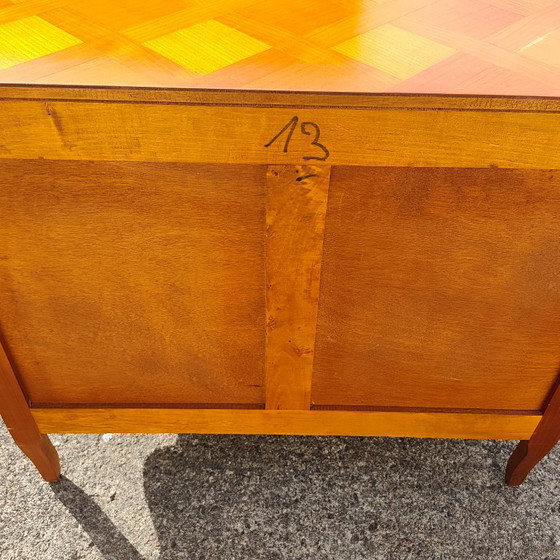 Vintage Franse ladekast van kersenhout - Commode - Louis XV-stijl - jaren 70 – Ladekasten, Metal, Other (photo 17 of 22)