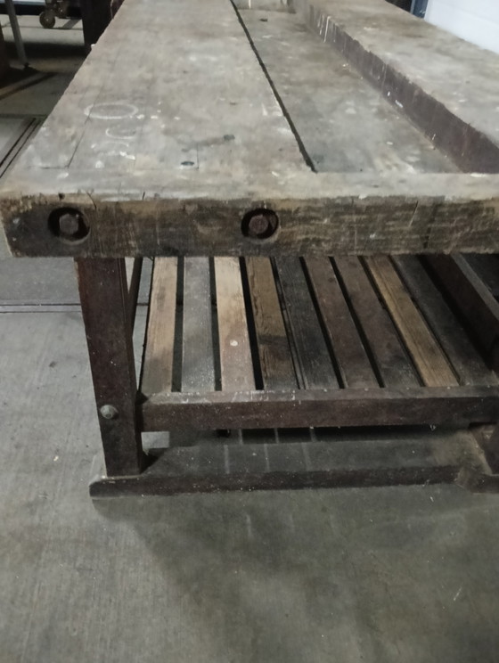 Image 1 of DeBeuk workbench vintage industrial