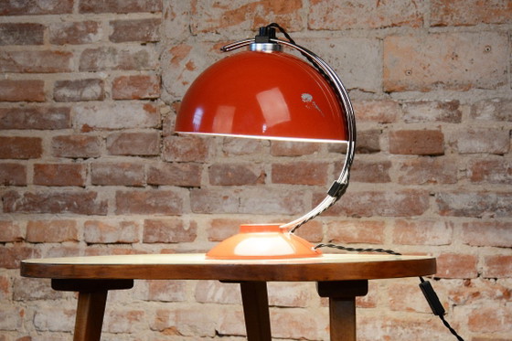 Lampada da tavolo Mid-Century originale, acciaio cromato, vernice, ceca, anni '70 – Lampade da tavolo (photo 4 of 13)