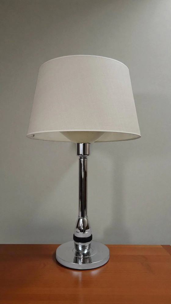 Jumo chrome lamp from the 1950s – Table lamps, Art Deco (photo 2 of 13)