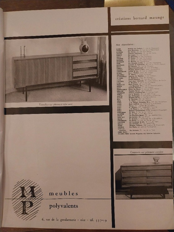 Image 1 of Bernard Marange Sideboard 1956