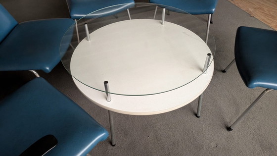 Image 1 of 6x Gebroeders de Wit vintage fauteuils 3114