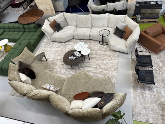 Image 1 of Canapé d'angle modulaire standard Edra en tissu Cat W LP 32 680 €