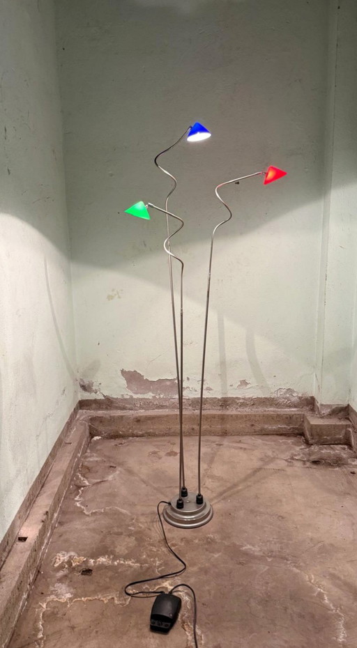 Vintage Pola Design Amstelveen Stehlampe