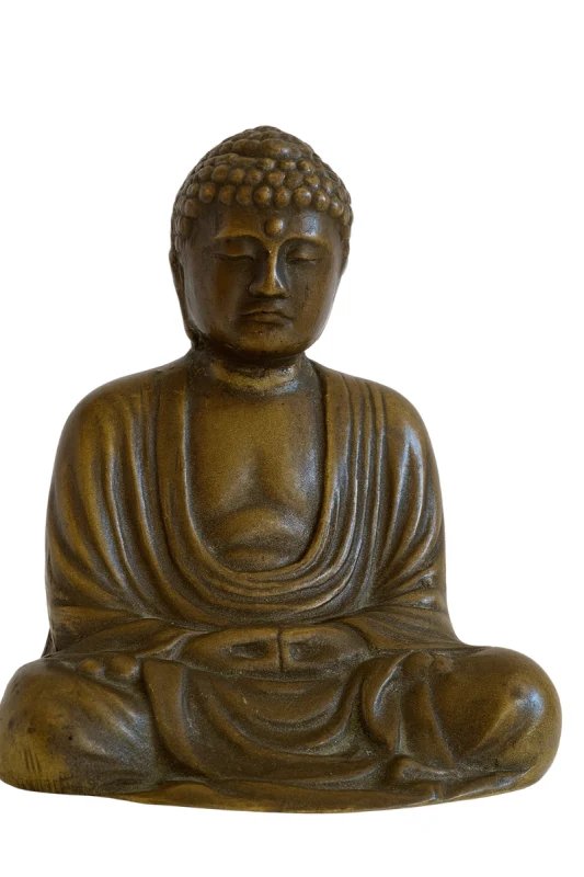Estatua japonesa de Buda de bronce macizo – Esculturas, Bronze (photo 10 of 11)