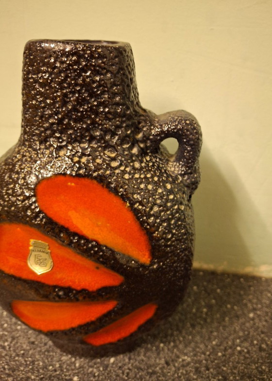 Image 1 of ES Keramik fat lava germany vaas model 874/20