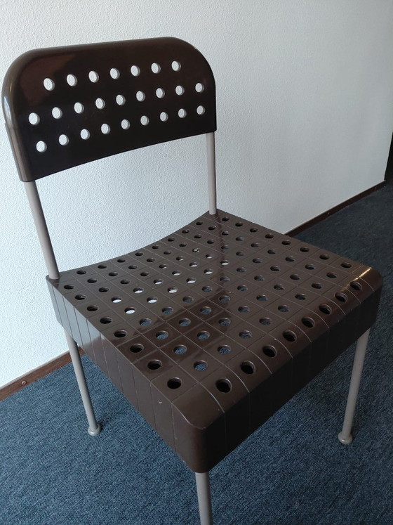 Set di 4 sedie Enzo Mari Box – Anonima Castelli, anni '70 – Sedie da pranzo, Plastica (photo 5 of 8)
