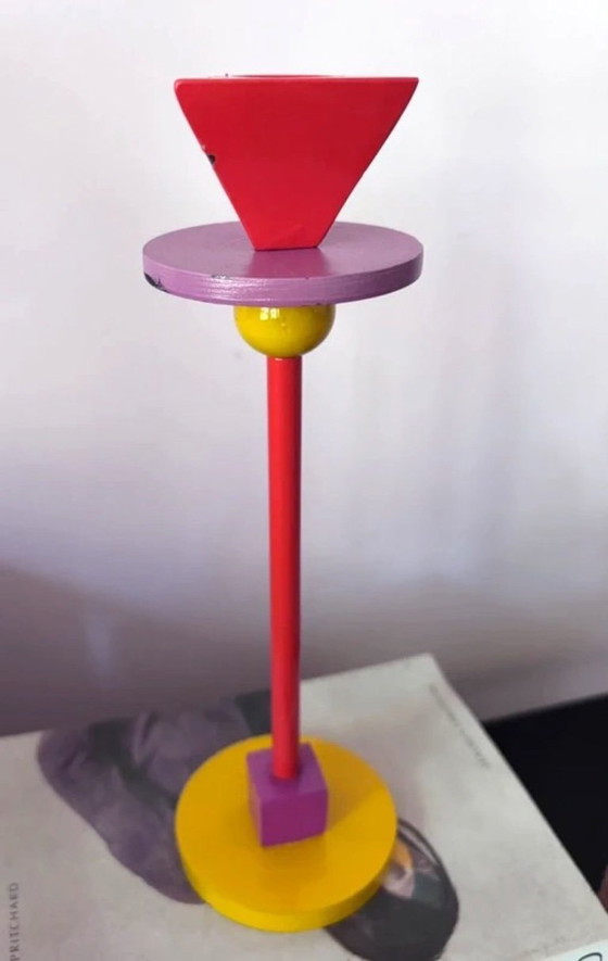 Image 1 of bougeoir IKEA vintage - design Anna Efverlund - Konfetti - Memphis - années 80 - années 90