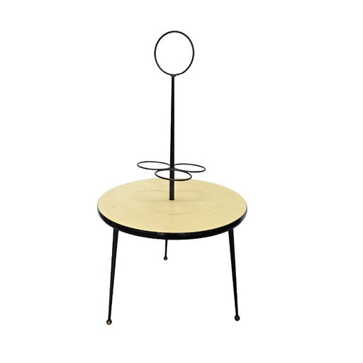 Table à vin/plante vintage en Formica