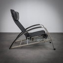 Loungefauteuil met voetenbank van Tecta, jaren 90