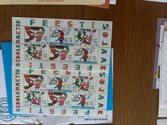 Francobolli per bambini 1986-2024, quasi tutti 2 fogli all'anno, Litografie e stampe, Carta, Multicolore (foto 13 di 15)