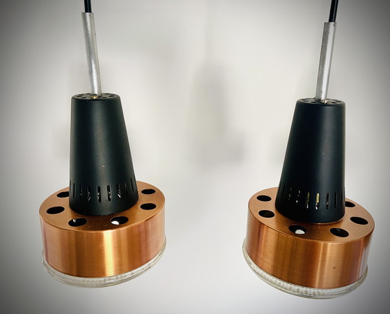 Image 1 of 3x faretti Philips vintage - Attribuiti a Louis Kalff