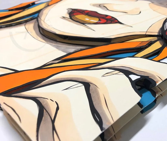 Image 1 of El Bocho - Lollipop - 3D-Konstruktion - Handsigniert