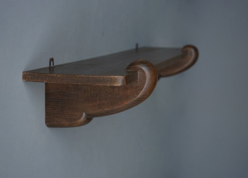 Amsterdam School, Art Deco Wall Shelf. 1920s