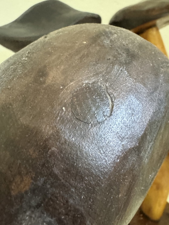 Image 1 of Decoratieve houten paddenstoelen