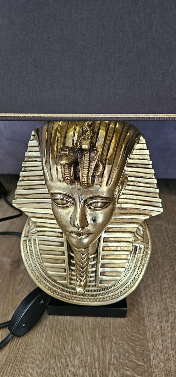 Image 1 of Egyptian Pharaoh Tutankhamun table lamp