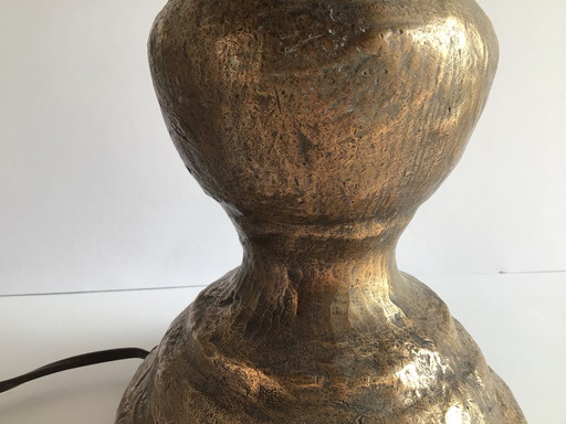 Vintage bronzen lampenvoet