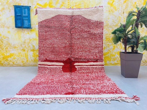 Tapis Berbère En Laine Naturelle Tissé A La Main Sur Mesure 200/300 Cm – Alessi, vloerkleden en tapijten, Wool (photo 2 of 8)