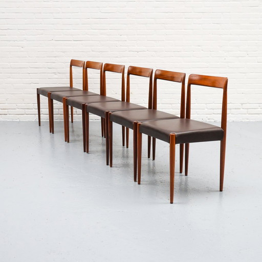 Lübke Dining Chairs Set of 6