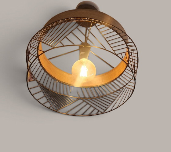 Lampe Design Style Scandinave - Bois Et Métal Noir – Suspensions, Metal, Wood (photo 8 of 13)
