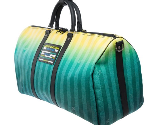 Image 1 of Sac LOUIS VUITTON Keepall en Toile Turquesa - 102090