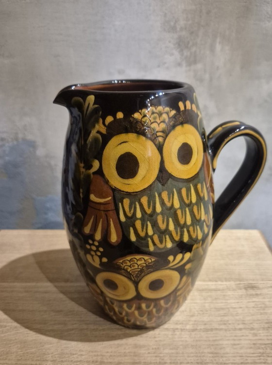 Image 1 of Reber - Drinking Service - Ceramics - "Owl" Service