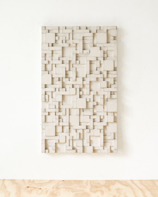 Panneau mural brutaliste