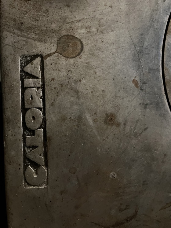 Image 1 of Piccola stufa a legna in ghisa smaltata