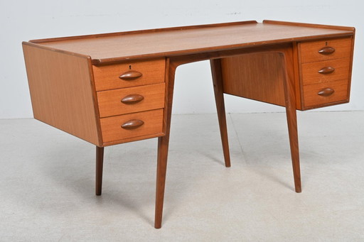 Scrivania in teak “Pl. Uddebo” di Svante Skogh per AB Möbelfabriken Svezia anni '60