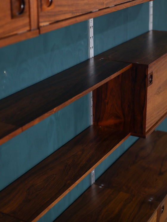 Image 1 of Albert Hansen rosewood chrome Danish wall system