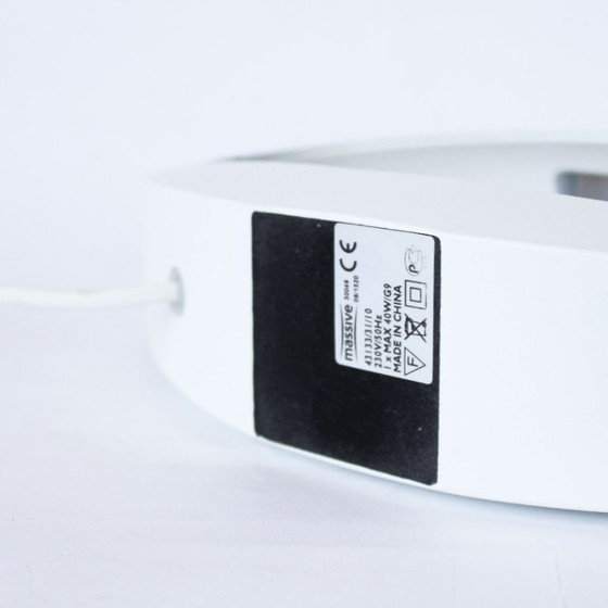 Image 1 of Vintage "Berio" Witte Lamp - Massief België