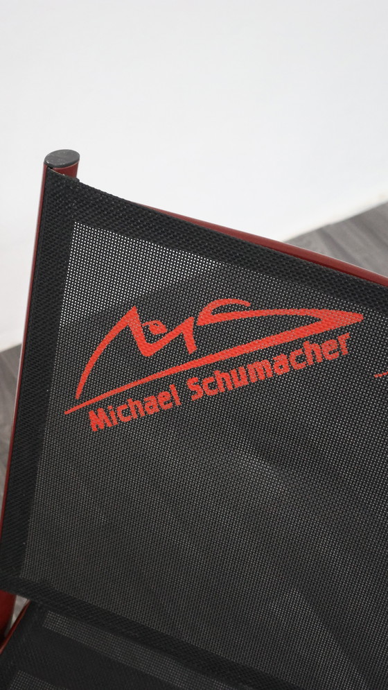 Image 1 of michael schumacher Coppia Di Sedie Richiudibili Merchandising Ufficiale 2000