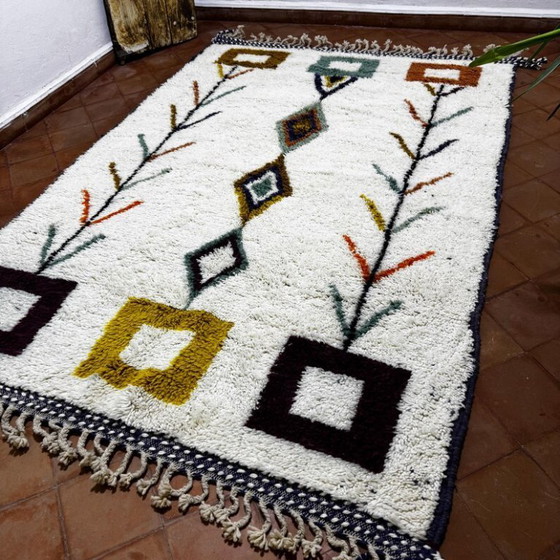 Image 1 of Tappeto berbero in lana naturale, 250 cm x 150 cm