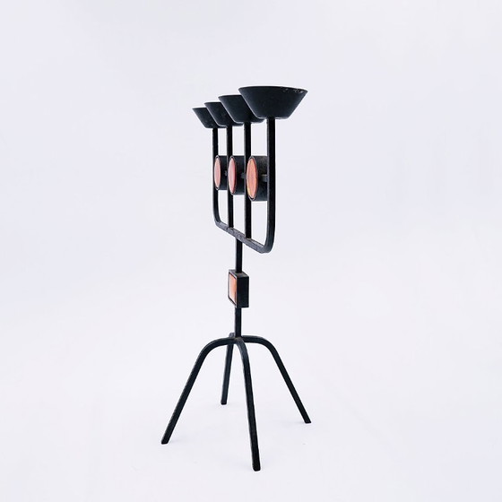 Image 1 of Swedish candlestick by Erik Hoglund and Hubbard Ander, 1960s