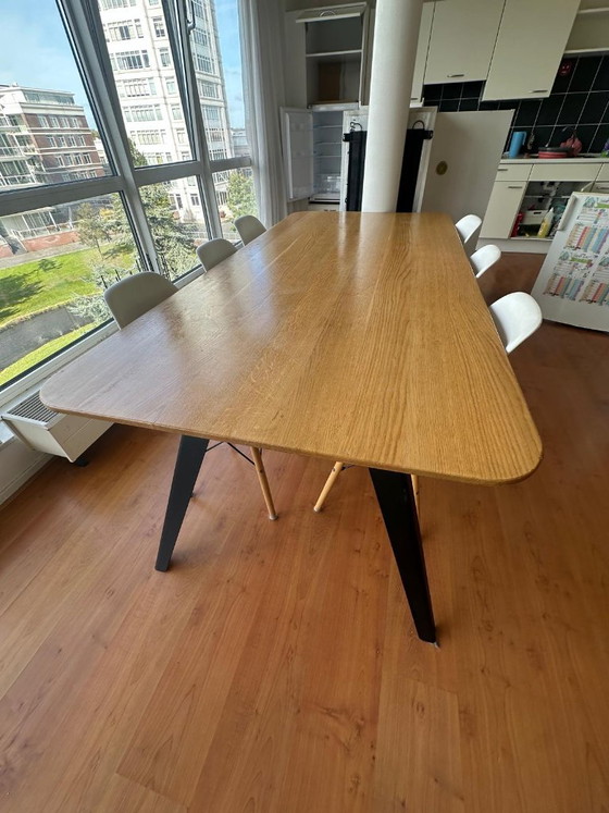 PUIK Design Fold Medium Black Esstisch + 6 Stühle – Esstische, Wood (photo 14 of 24)