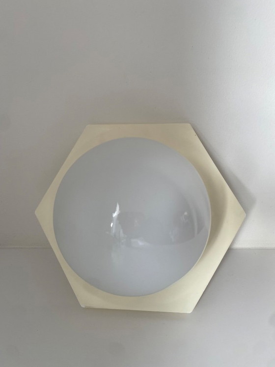Image 1 of Vintage W.L.R. Hexagon - Ceiling lamp - Wall lamp