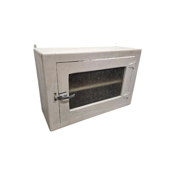 Image 1 of Alter antiker hölzerner Hängemedizinschrank, erste Hälfte des 20. Jahrhunderts