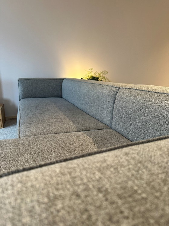 Woood Bean hoekbank, lichtgrijze stof, Hoekbanken, Textiel, Modern (foto 8 van 12)
